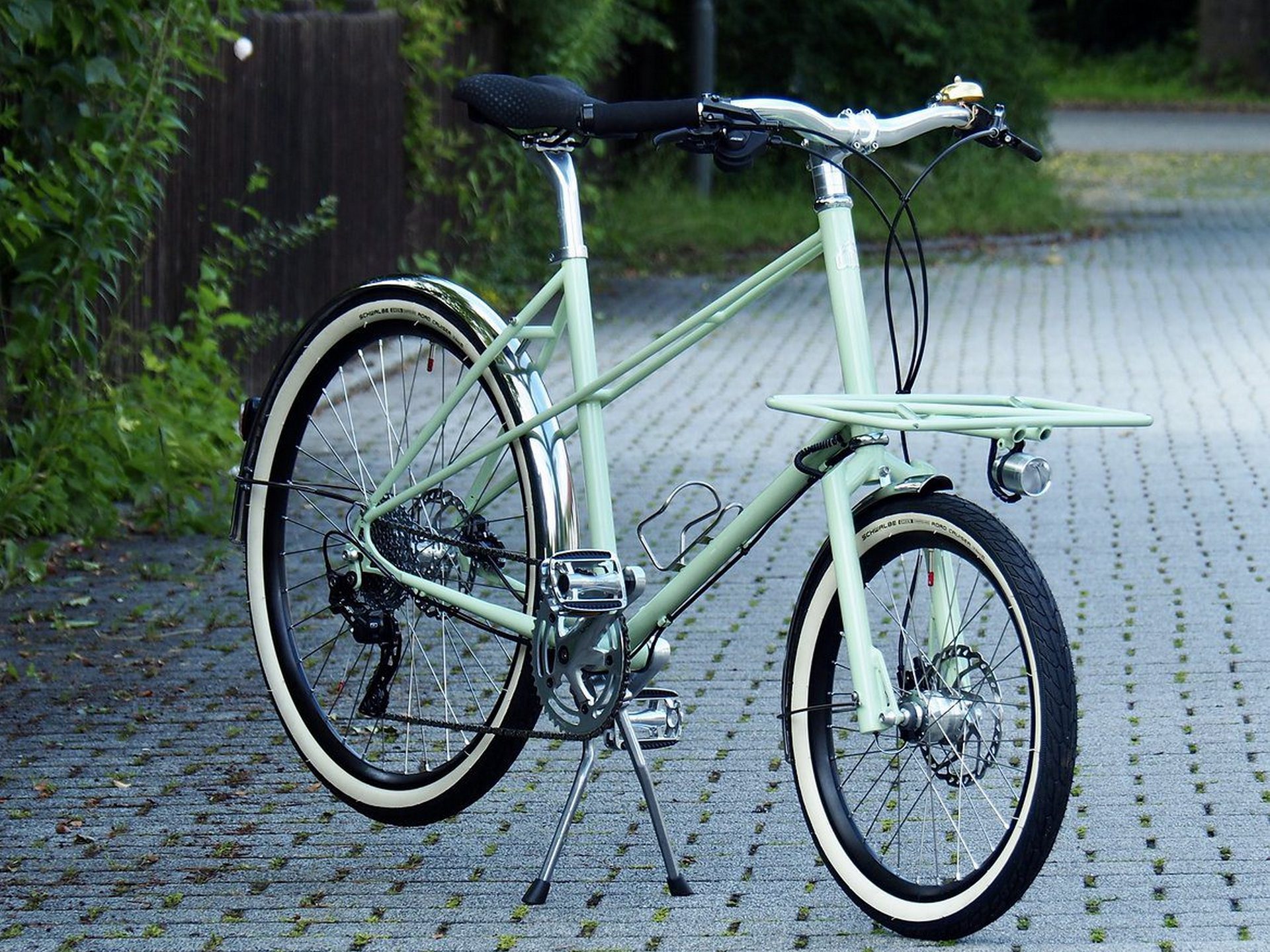 qb mini cargo bike mixte