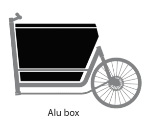 Officine Recycle - Cargo Bike - Bronte Alu Box