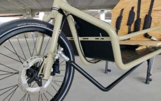 Bronte xl cargo bike officine recycle - children bike seat