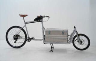 Bronte xl cargo bike officine recycle - Alu box
